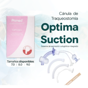 Cánula de Traqueostomía Optima Suction